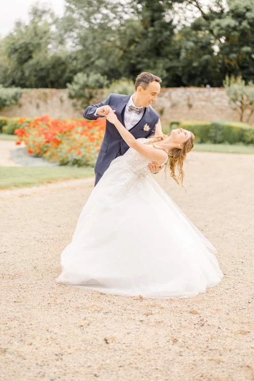 bonheur robe événement mariage gris